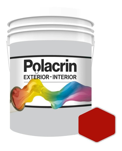 Látex Color Polacrin Pintura Int/ext | +13 Colores | 20lt