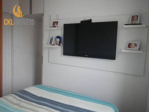 Imagem 10 de 18 de Apartamento Com 3 Dormitórios À Venda, 62 M² Por R$ 373.000,00 - Cursino - São Paulo/sp - Ap1115