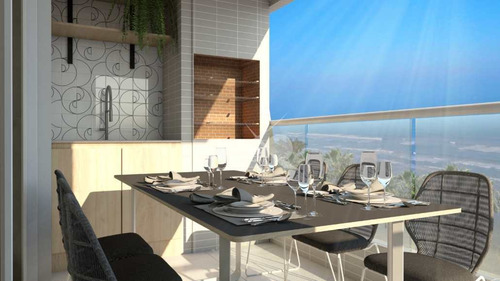 Imagem 10 de 11 de Apartamento Em Praia Grande, Jardim Real - V5540