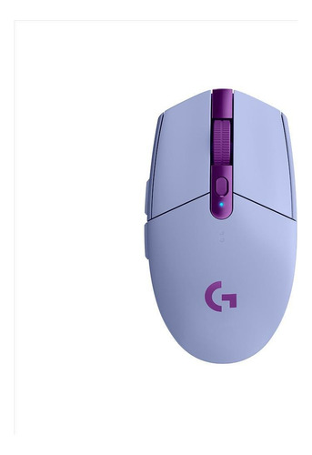 Mouse Logitech Gamer G305 Lightspeed Sem Fio Opt Usb Lilas