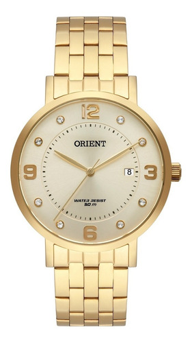 Relógio Orient Feminino Fgss1165 C2kx Dourado Analogico