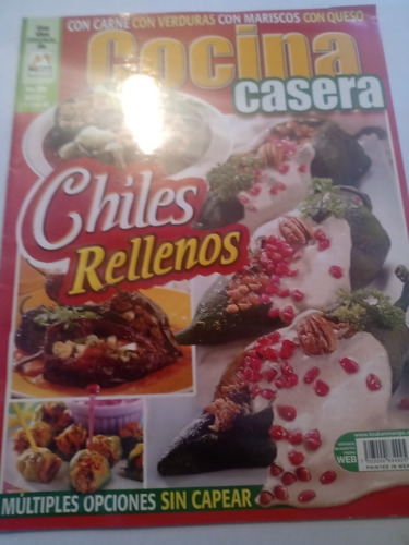 Revista Cocina Casera Recetas Chiles Rellenos Sin Capear