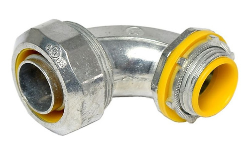 Conector Liquid Tight Curvo 3/4  Pulgada