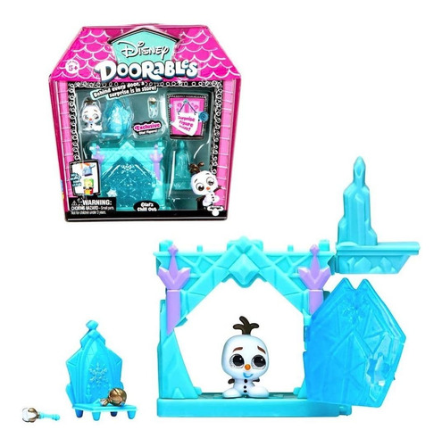 Muñeco Disney Doorables Olaf + Casita + Figura Sorpresa
