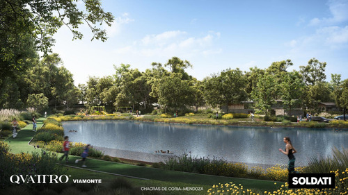 Lote En Venta Chacras De Coria - Parque Isla En Proyecto Qvattro Viamonte - Mendoza