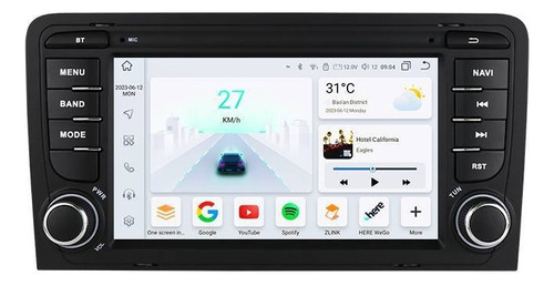 Estreo Carplay 2+32g Para Audi A3 2003-2012