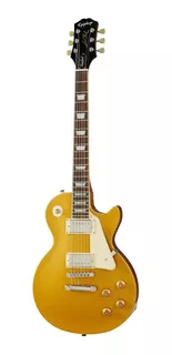Guitarra eléctrica Epiphone Inspired by Gibson Les Paul Standard 50s de caoba metallic gold brillante con diapasón de laurel indio