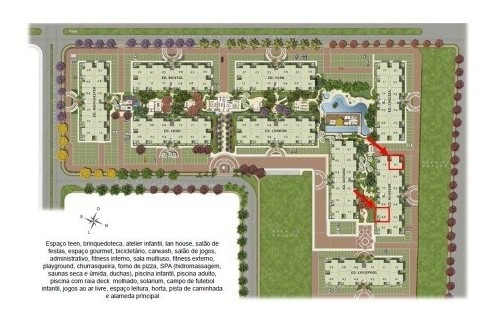 Imagem 7 de 8 de Barra Vilalge, 2 Quartos (suite), Lazer Compelto, Armários - Ap00722 - 2578852