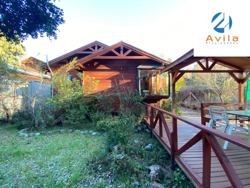 Pucón Terreno 553 M2 C/ Casa 88m2 Sector Quelhue Cod.vtin067