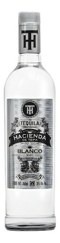Tequila Hacienda De Tepa Blanco 100% Agave 750 Ml