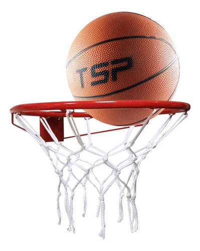 Aro Basquet N°7 + Pelota Basket Baloncesto Juego Red P