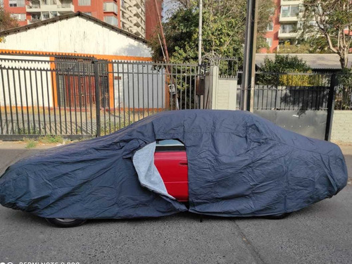 Carpa Para Auto Con Chiporro Gruesa Impermiable Con Cierre 