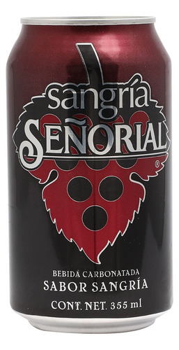 9 Pack Refresco Sangria Sangria Señorial 355 Ml