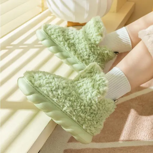 Botas peludas de invierno clearance