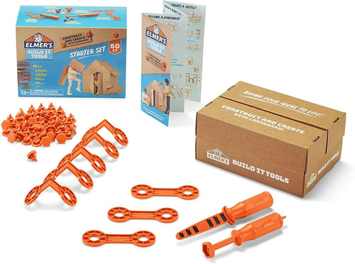 Build It Tools Kids Crafts, Surtido De 60 Unidades