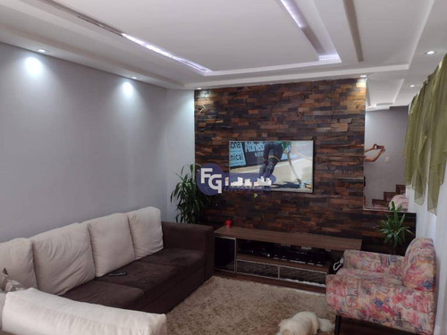 Sobrado Com 3 Dormitórios À Venda, 125 M² Por R$ 449.500,00 - Tingui - Curitiba/pr - So0129
