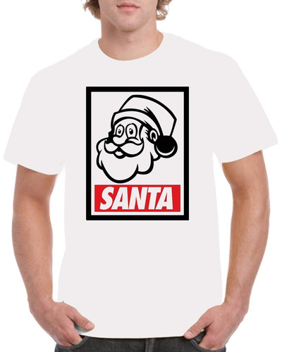 Playeras Navideñas Cleen Alexer Santa Hipter