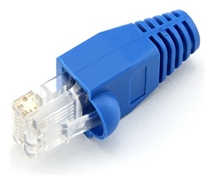 100 Cables De Red Ethernet Cat5e Cat6 Rj45 Con Alivio De Ten