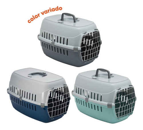 Transportadora Perros Gatos Hurones Importada 56 X 37 X 35