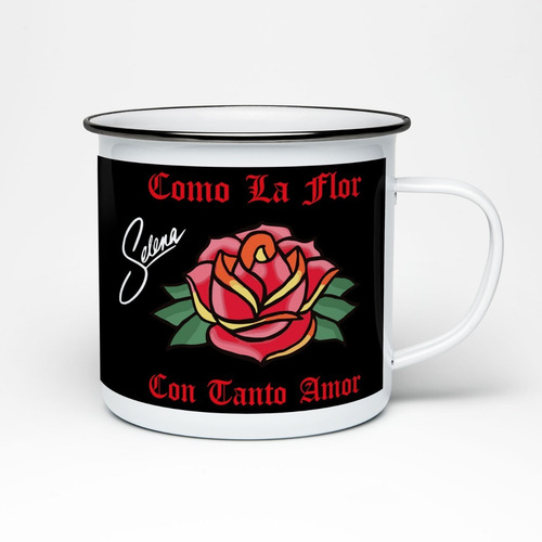 Imagen 2 de 3 de Taza Peltre 11oz Selena Quintanilla
