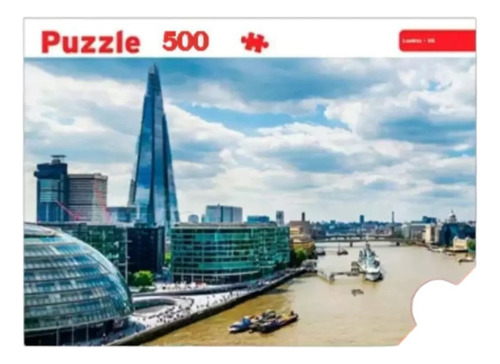 Puzzle De Londres-uk X 500 Piezas Antex