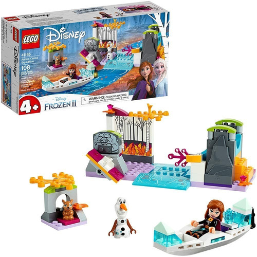 Lego Disney Frozen Ii Expedición En La Canoa De Anna 41165