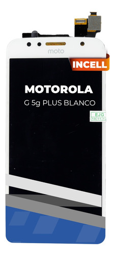 Lcd Para Motorola G5s Plus Blanco