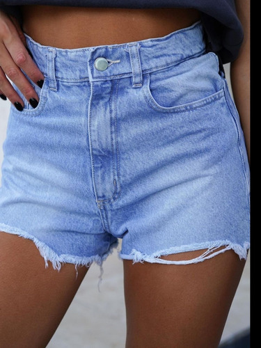 Short De Jean Tiro Alto