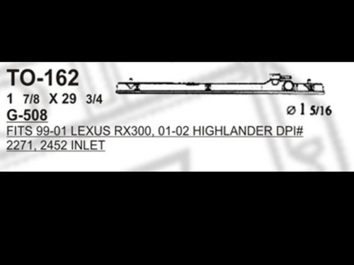 Tanque De Plastico Para Radiador De High Lander/lexus  01-02