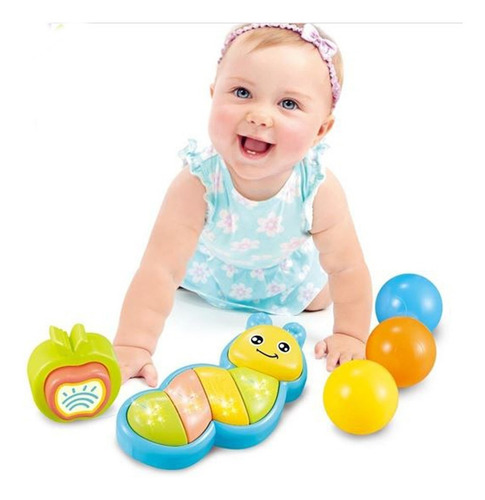 Andador Caminador Bebe C/ Pelotitas Juguetes Y Musica Seguro