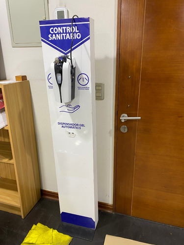 Totem Dispensador Sanitario Alcohol Gel