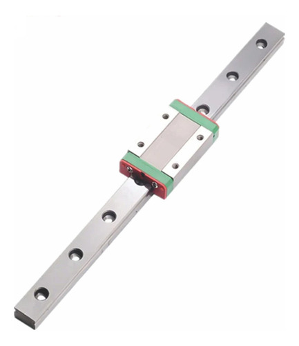 Guia Lineal Mgn12 De 300mm Con 1 Bloque Mgn12h Tipo Hiwin
