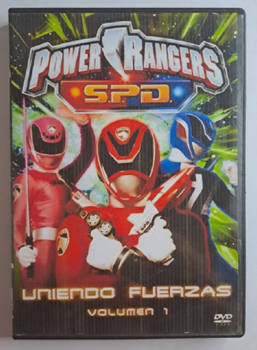 Power Renger Spd Uniendo Fuerzas Pelicula Dvd Original