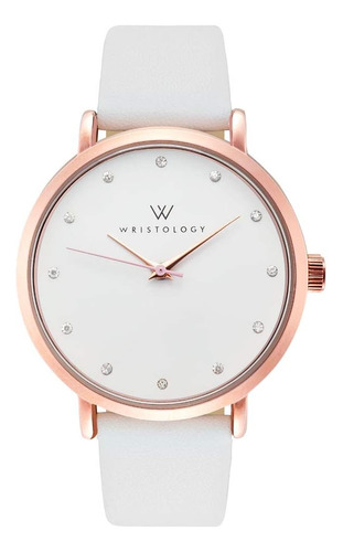 Wristology Olivia Reloj Para Mujer Crystal Rose Gold Boyfrie