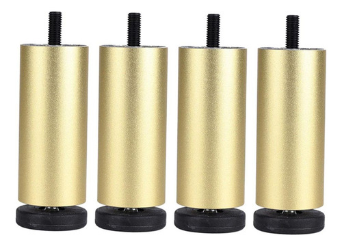 Patas Del Sofá De Los Muebles De Diy Del Hogar Dorado 18cm