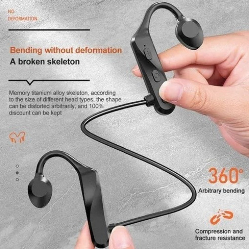Auriculares Impermeables Bluetooth De Conducción Ósea