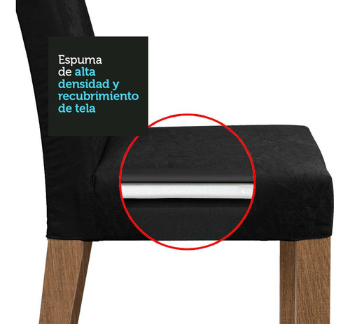 Juego De Comedor Mesa Y 4 Sillas Madesa Oxford Karina Mn