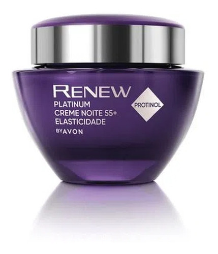 Creme Facial Renew Platinum Noite Protinol 50g - Avon