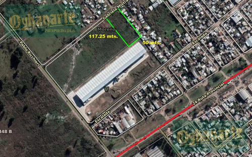 Lote Industrial A 100 Mts De Ruta 24, Moreno.