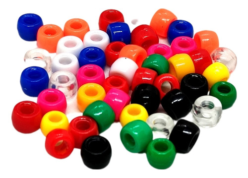Anillos Para Puntas De Trenzas Y Peinados Multicolor