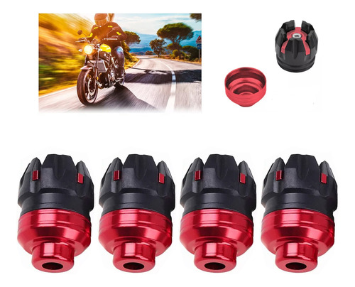 Slider Eje Llanta Universal Motocicleta 4pcs H