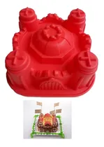 Comprar Molde De Silicón Castillo Gelatinas Tortas Repostería. 