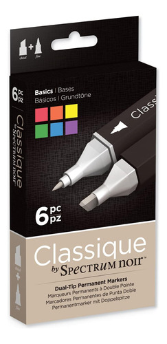 Spectrum Noir Classique Alcohol Marker Dual Nib Pens Set-bas