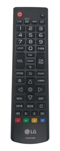 Controle Remoto Para Tv LG Vários Modelos Akb75675305