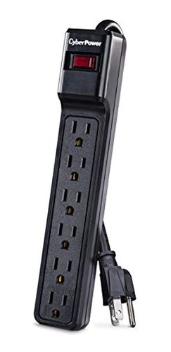 Cyberpower Csb6012 Essential Surge Protector, 1200j / 125v,