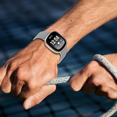 Imagen 6 de 7 de 3 Mallas P/ Reloj Fitbit Versa 3 / Sense