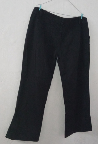 Pantalón Negro De Dama Talle Xg (50) En Excelente Estado 