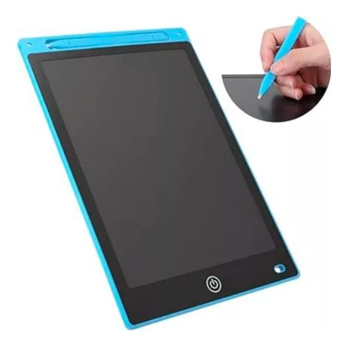 Pizarra Mágica Tablet Lcd 12 Escritura Color Digital Dibujo Color Azul Claro