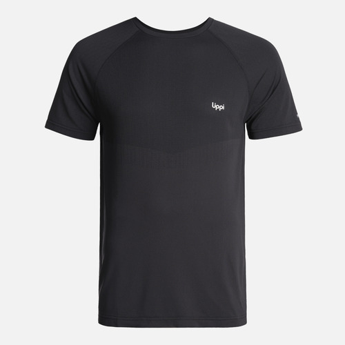 Polera Hombre Essential Sport T-shirt Negro Lippi