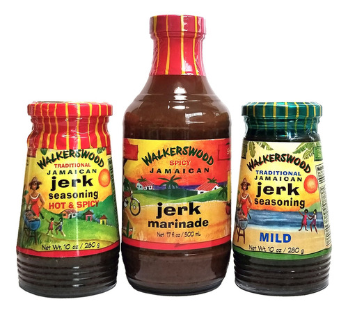 Paquete Mixto De Condimentos Jamaicanos - mL a $146
